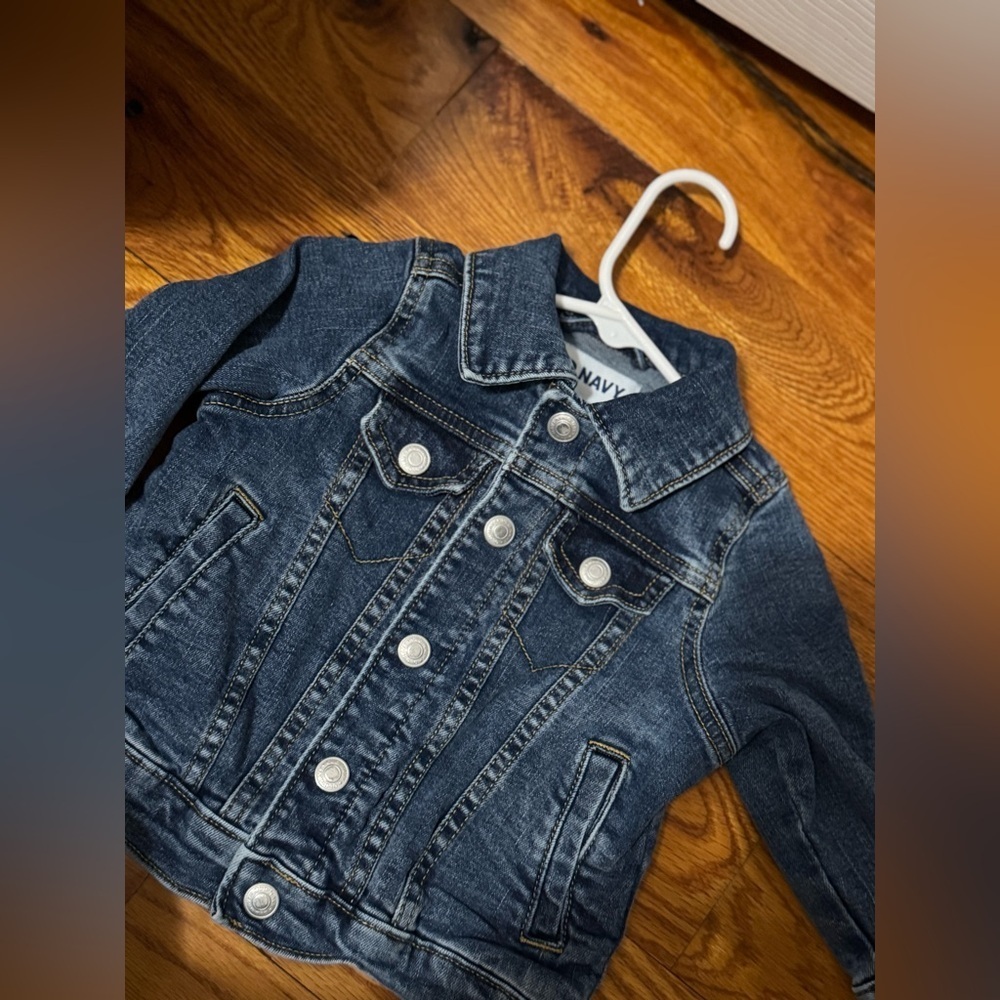 Old Navy Blue Jean Jacket Classic Denim Style